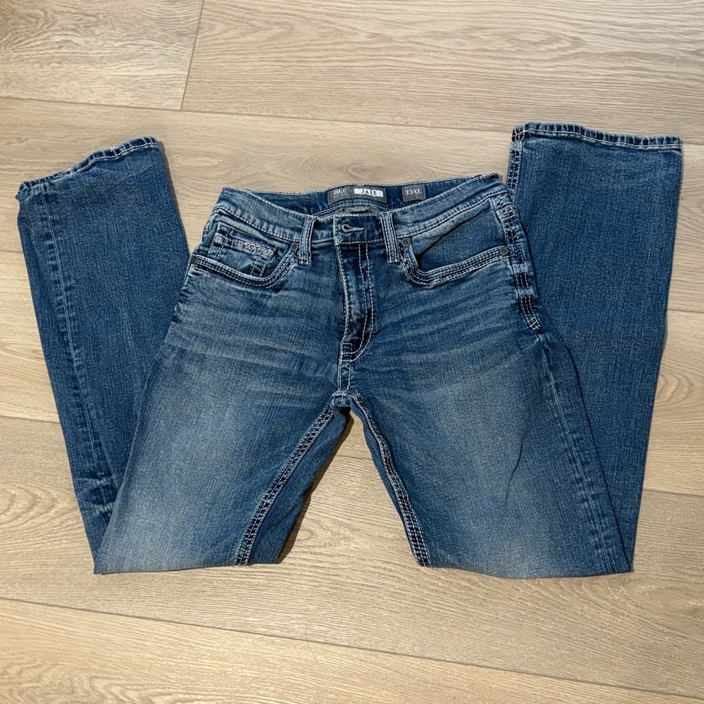 BKE Medium Blue Bootcut Jeans